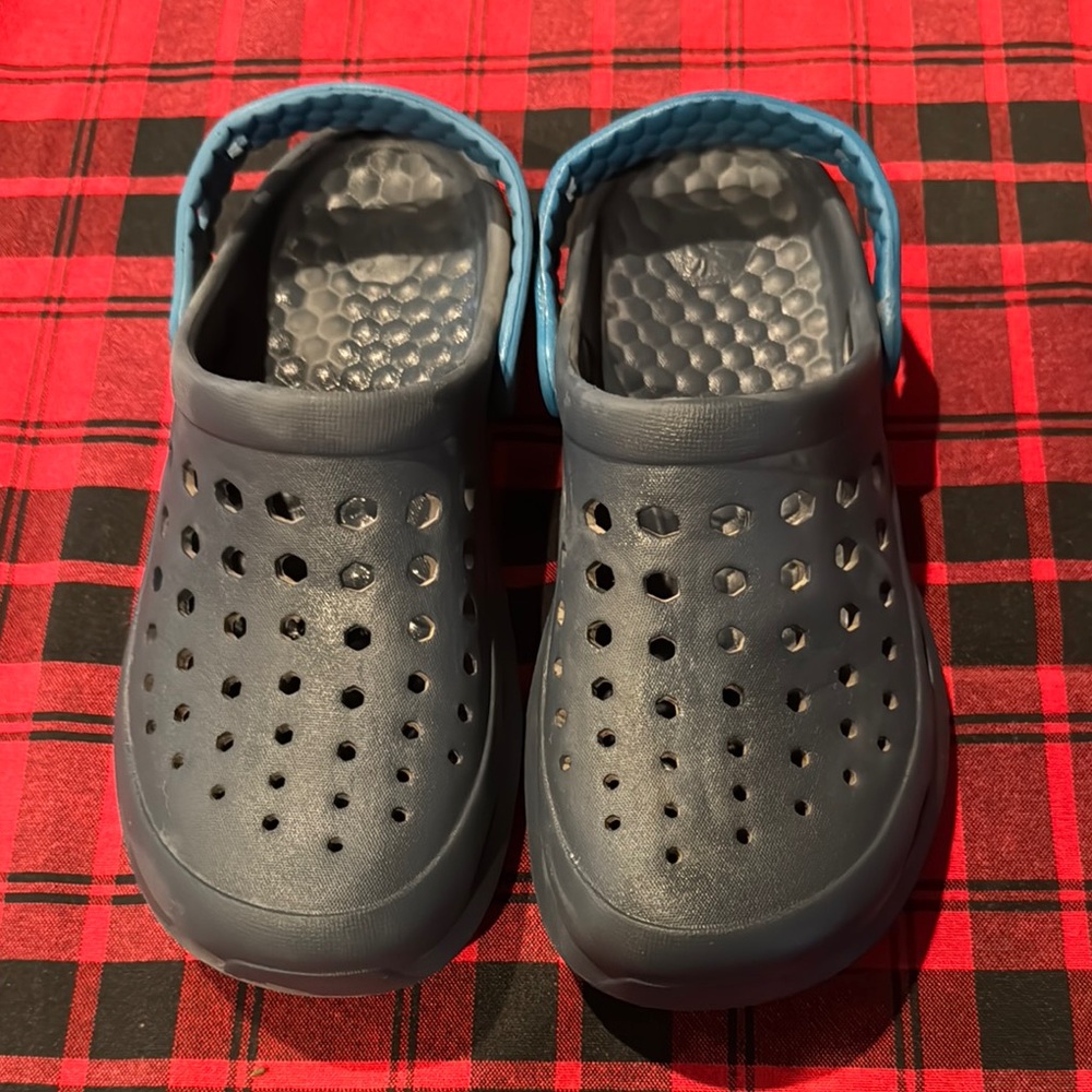 Kids Blue Clogs